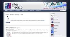 Desktop Screenshot of inter-medico.com